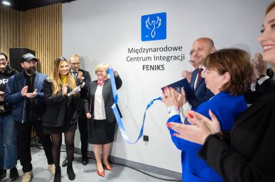 zdjęcie z oficjalnego otwarcia  Międzynarodowe Centrum Integracji Feniks przy ul. 3 Maja 13 w Rzeszowie, fot. Grzegorz Bukała, Urząd Miasta Rzeszowa